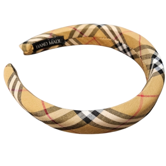 NEW Haymarket Check Headband - Handmade! main image 6